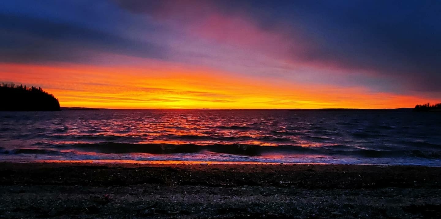 Back Shore Sunset